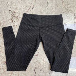 Lululemon Wunder Under Leggings, Ghost Dot, Size 10